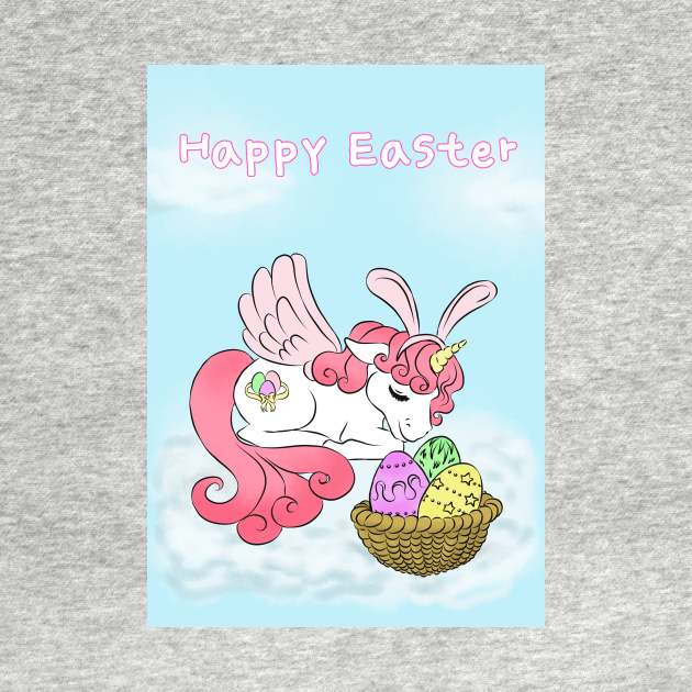 Happy Easter Unicorn by CintiaSand